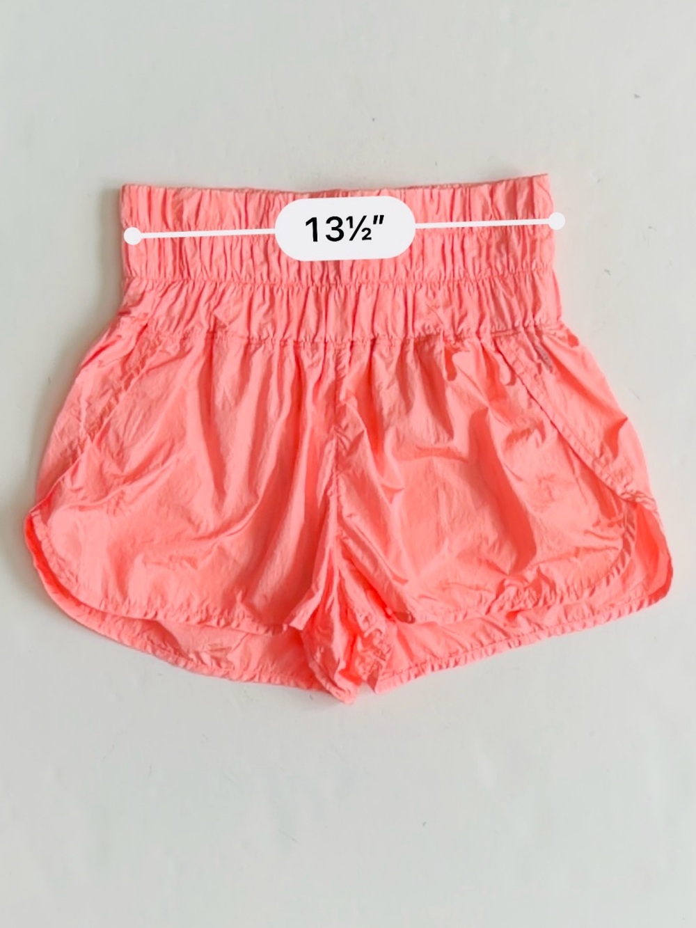Free People The Way Home Shorts Coral Size M - Picture 5 of 11